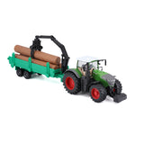 Bburago Farmland FENDT mit Holztransporter