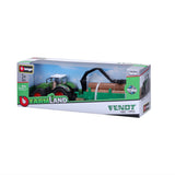 Bburago Farmland FENDT mit Holztransporter