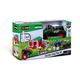 Bburago Farmland FENDT "Hühnerstall" mit Traktor