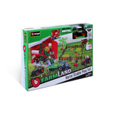Bburago Farmland FENDT "Pferdestall" mitTraktor