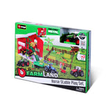 Bburago Farmland FENDT "Pferdestall" mitTraktor