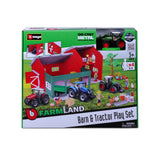Bburago Farmland FENDT "Farm Hütte" mit Traktor