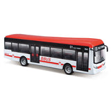 Spielzeugmodell City-Bus 19 cm, Türen zum Öffnen weiß