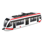 Spielzeugmodell City-Tram 19 cm rot