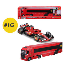 F1 Ferrari/IVECO "Racing Truck" inkl. 1x F1 SF-24
