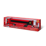 Bburago F1 Ferrari/IVECO "Racing Truck" inkl. 1x F1 SF-24