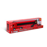 Bburago F1 Ferrari/IVECO "Racing Truck" inkl. 1x F1 SF-24