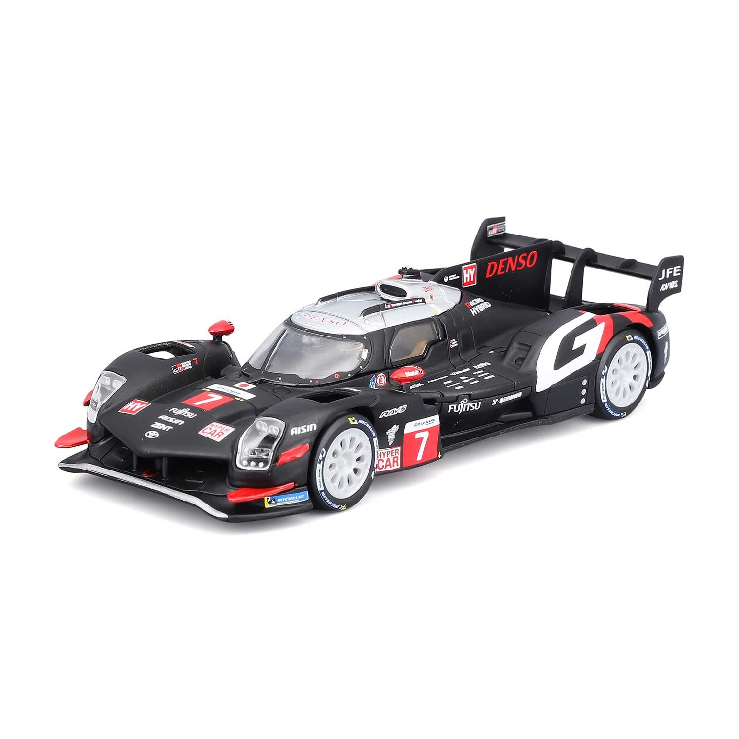 Modellauto Toyota GR010 Hybrid "Gazoo" von24, 1:43 Maßstab