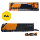 F1 McLaren/MB "Racing Truck" inkl. 1x F1 MCL38, open Box