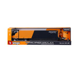 Bburago 4F1 McLaren/MB "Racing Truck" inkl. 1x F1 MCL38