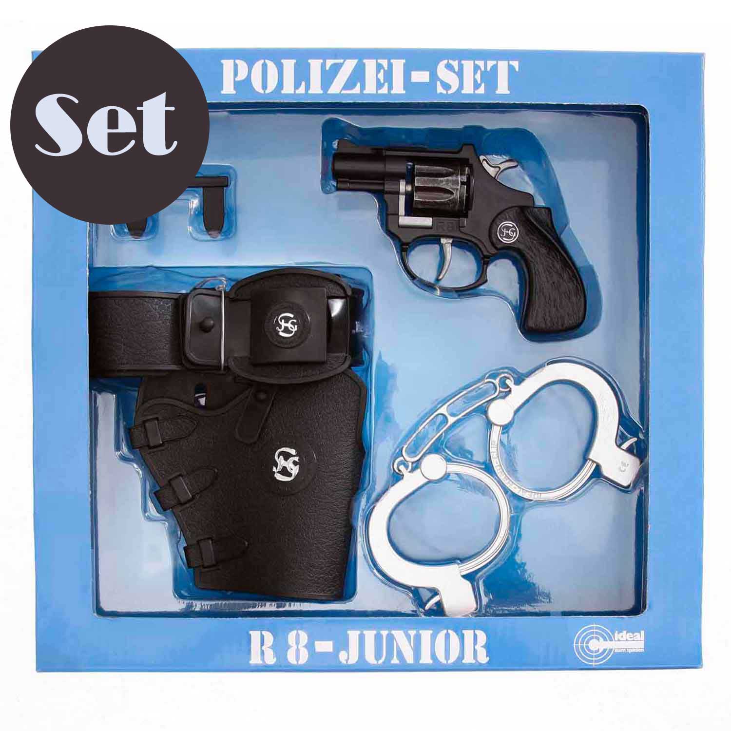 Polizei-Set R8, 8-Schuss, Spielzeug-Pistole