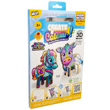 Bauer Create N Colour Malen mit Wasserstift Bauernhoftiere - Kuh + Pferd