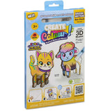 Bauer Create N Colour Malen mit Wasserstift Bauernhoftiere - Katze + Lamm