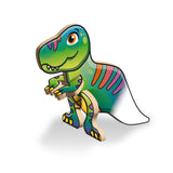 Bauer Create N Colour Malen mit Wasserstift Dinosaurier - T-Rex + Triceratops