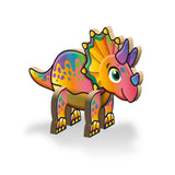 Bauer Create N Colour Malen mit Wasserstift Dinosaurier - T-Rex + Triceratops