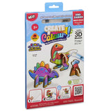 Bauer Create N Colour Malen mit Wasserstift Dinosaurier - Raptor + Stegosaurus