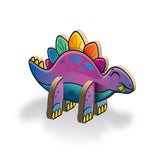 Bauer Create N Colour Malen mit Wasserstift Dinosaurier - Raptor + Stegosaurus