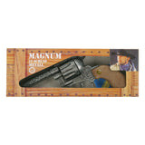 J.G. Schrödel Spielzeugpistole Magnum antik 22cm in der Box