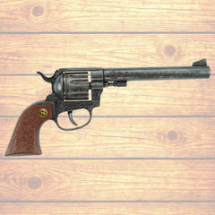 Spielzeug-Pistole Buntline braun 26cm