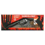 J.G. Schrödel Spielzeugpistole Samuel Colt antik 27cm in der Box