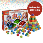 Fidl Bitz Würfel-Set Deluxe Set, ca. 640 Teile, ab 3 Jahren geeignet