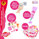 Bauer Decoden Magic Glitzerherz Schmuckkästchen