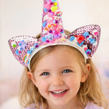 Bauer Decoden Magic Glitzer-Einhorn Haarreif