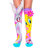 MADMIA Looney Tunes Tweety & Bugs Socken, Alter: 6-99 Jahre