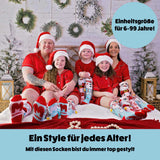MADMIA Santa and Snowman Socken, Alter: 6-99 Jahre