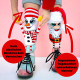 MADMIA Santa and Snowman Socken, Alter: 6-99 Jahre