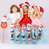 MADMIA Santa and Snowman Socken, Alter: 6-99 Jahre