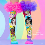Farbenfrohe Socken mit Disney Prinzessinnen Muster und 3D Applikationen, 6-99 Jahre geeignet