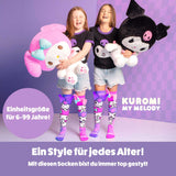 MADMIA Kuromi & My Melody Socken, Alter: 6-99 Jahre