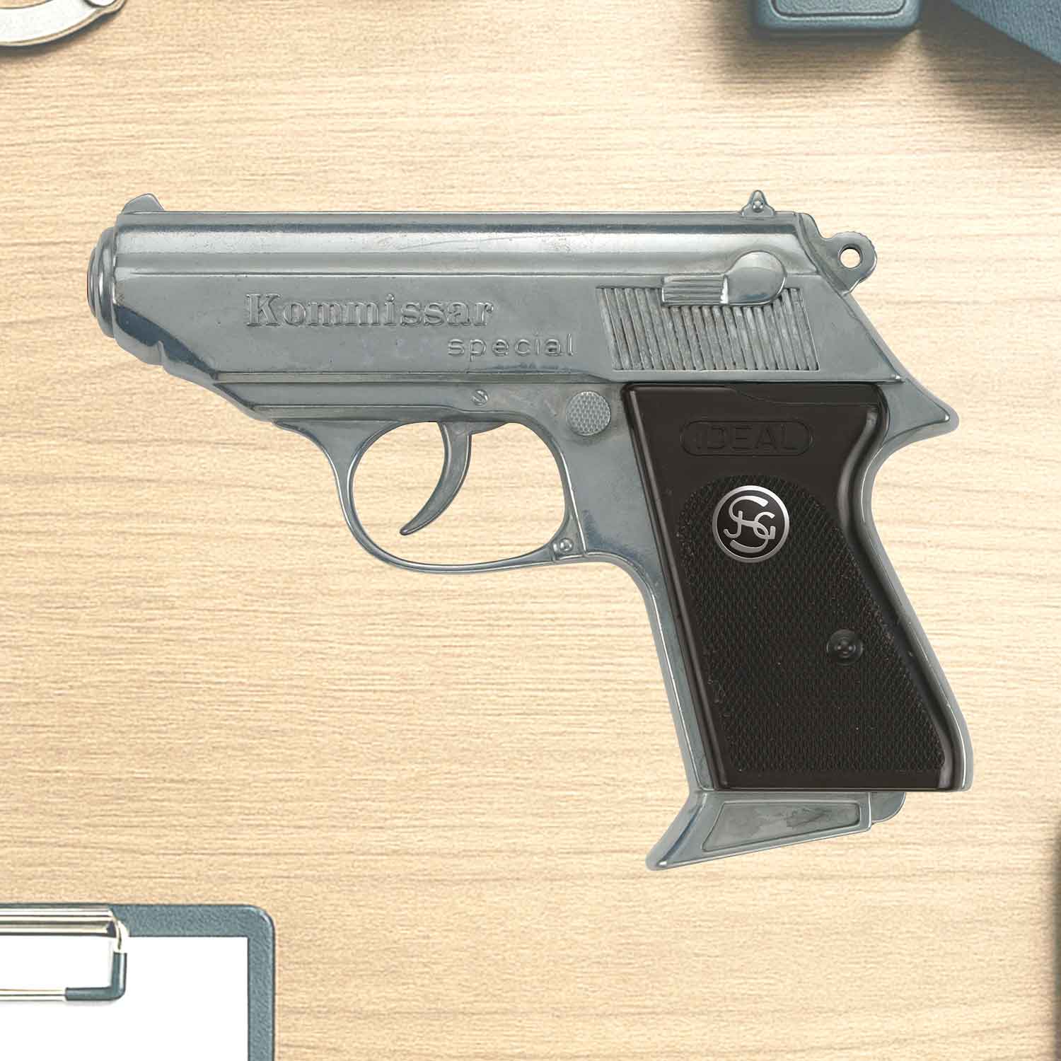 Kommissar 15,5cm, Spielzeug-Pistole, Tester
