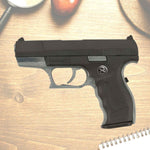 Spielzeug-Pistole Euro-Cop schwarz 16,5cm