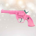 Spielzeug-Pistole Colt pink 19cm 100-Schuß