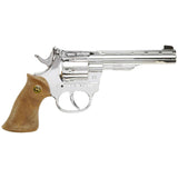 J.G. Schrödel Spielzeugpistole Kadett silber 19cm, 100-Schuß
