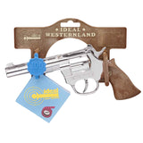 J.G. Schrödel Spielzeugpistole Kadett silber 19cm, 100-Schuß