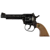 J.G. Schrödel Spielzeugpistole Sheriff antik 17,5cm