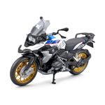 Motorradmodell BMW R1250GS blau im Maßstab 1:12
