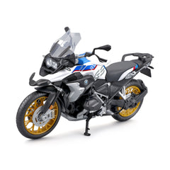Motorradmodell BMW R1250GS blau im Maßstab 1:12