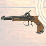 Derringer 21,5cm, Einzelschuss, Spielzeug-Pistole, Tester
