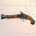 Blunderbuss Pirat 27cm, 100-Schuss, Spielzeug-Pistole, Tester