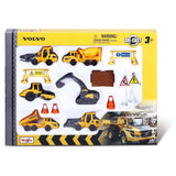 Maisto Volvo Baufahrzeuge Playset mit 6 Fahrzeugen