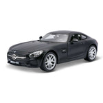 Modellauto Mercedes-Benz AMG GT matt schwarz im Maßstab 1:24