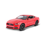 Modellauto Ford Mustang rot von 2015 im Maßstab 1:18