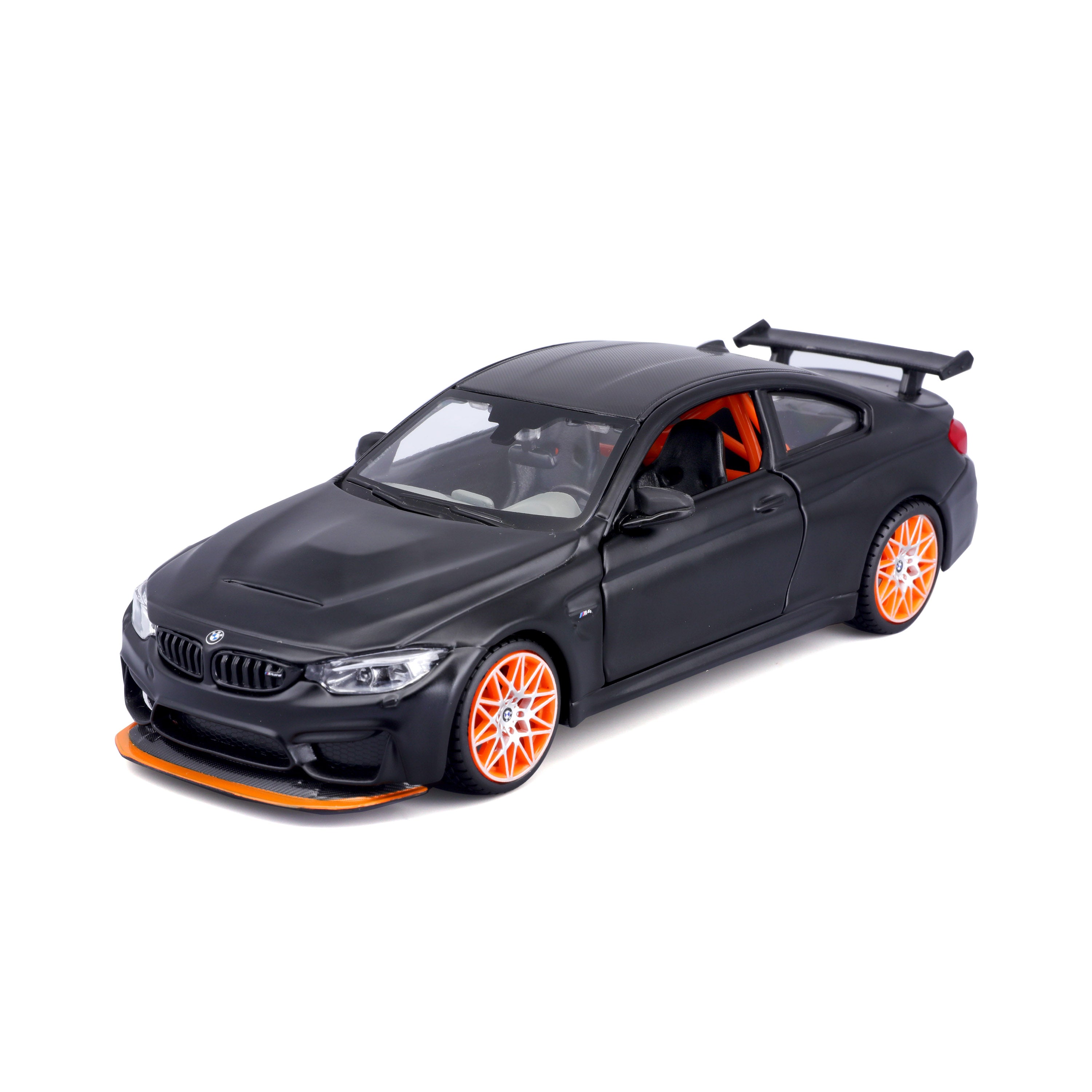 Modellauto BMW M4 GTS metallic grau im Maßstab 1:24