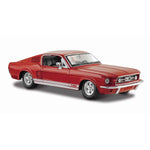 Modellauto Ford Mustang GT matt schwarz von 1967 im Maßstab 1:24