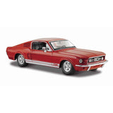 Modellauto Ford Mustang GT matt schwarz von 1967 im Maßstab 1:24