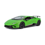 Modellauto Lamborghini Huracán Performante grün im Maßstab 1:18